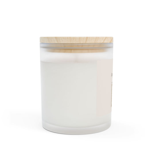 Calma Frosted Glass Candle - 11oz Relaxation Candle for Tranquil Moments