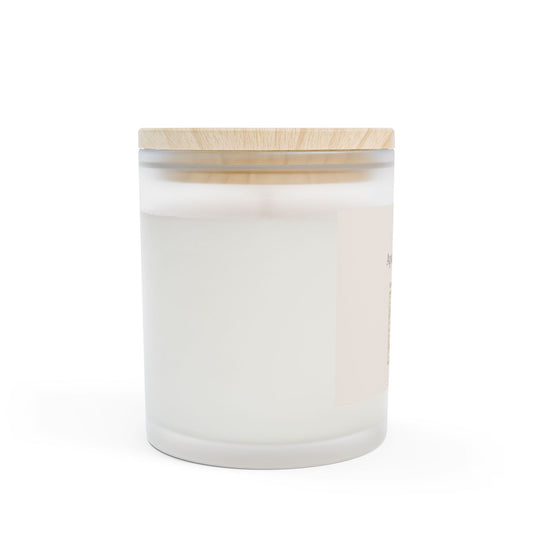 Calma Frosted Glass Candle - 11oz Relaxation Candle for Tranquil Moments