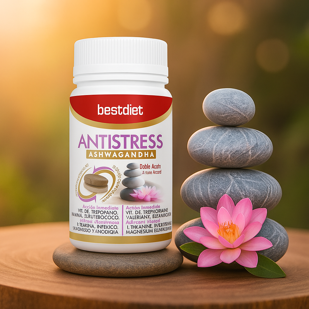 SUP Antiestrés Doble Acción 30 Comprimidos – Relajación y Energía Positiva